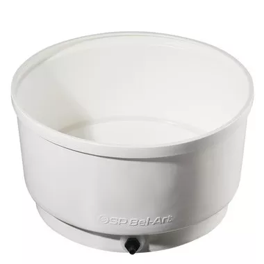 Tabletop Buchner Funnel, 18" Medium Porosity, Fixed Plate