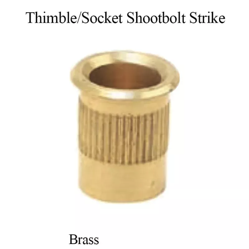 Thimble / Socket Strike for Shootbolt, 10mm – Brass