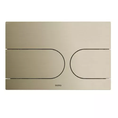 TOTO Round Push Button Plate - Brushed Nickel