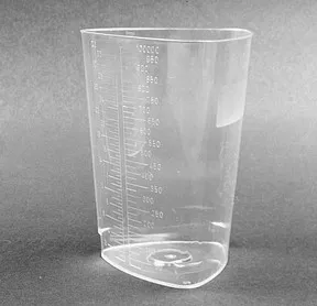 Triangular Measuring Container, Polypropylene, 200 per case