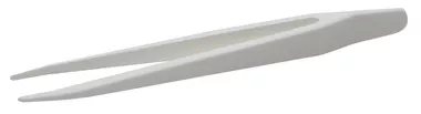 Tweezers, Sharp, Point, White, 115mm, case/6