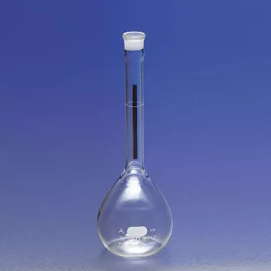 Volumetric Flasks, 250mL, Class A, Red Stripe, Pyrex Stopper # 16