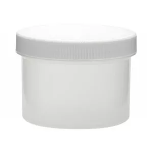 Wheaton 250mL Polypropylene Jars, Unlined Caps, case/36