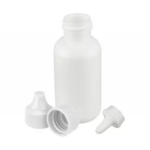 Wheaton 30mL Bottles, Dropping, LDPE, White, ECDT, case/144
