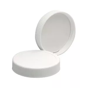 Wheaton 53-400 PP Caps, White, Foamed Poly Liner, case/72
